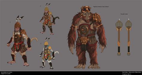 Total War Warhammer 3 Grand Cathay Fan Concept 21 Monkey Warriors