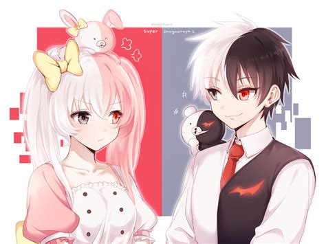 The entire premise of the series thrives on this, and monokuma exploits it for all it's. Monomi & Monokuma | Super Danganronpa 2 | We Heart It | monokuma, anime, and danganronpa
