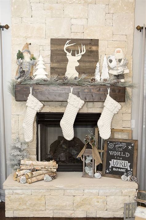 How To Decorate Fireplaces In Christmas