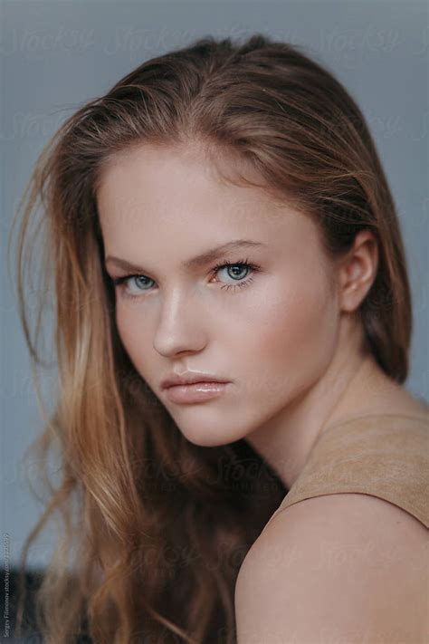Portrait Of Gorgeous Teen Model By Sergey Filimonov