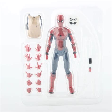 Buy Online Shf Marvel Avengers Super Hero Spiderman Action Figures The