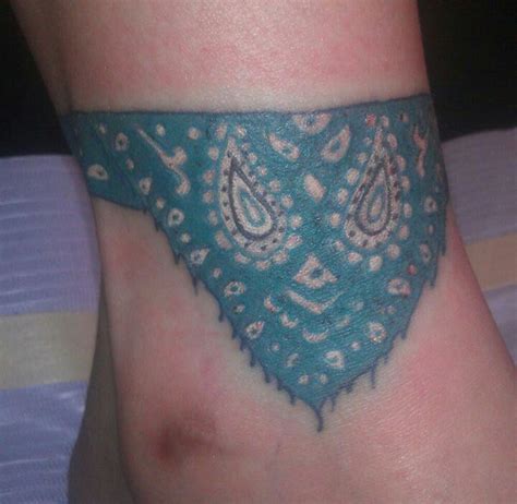 More information on this design. bandana tattoo: Tattered Bandanas Tattoo Art Bandanas ...