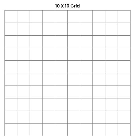 10 By 10 Grid Paper Printable Discover The Beauty Of Printable Paper