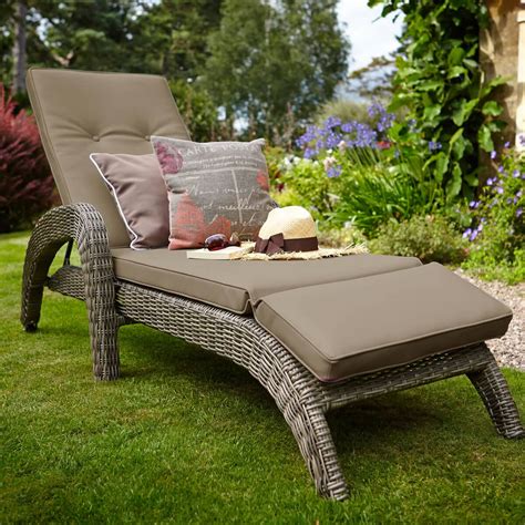 Hayes garden world are one of the uks premier suppliers of the best quality outdoor garden furniture from the sectors top manufacturers. Hartman Bali Lounger With Tweed Weather-Ready Cushion ...