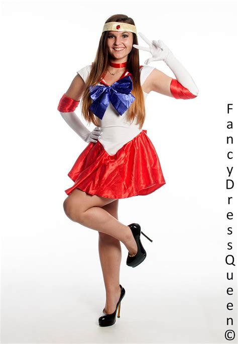 Sailor Mars Cosplay Sailor Moon Costume Fancy Dress Smlxl Uk 81012
