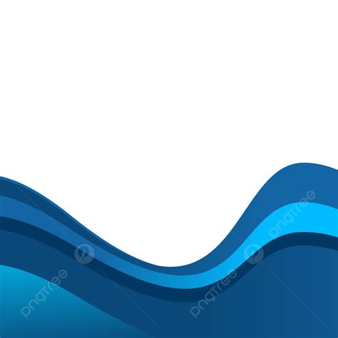 Abstract Blue Waves Vector Blue Wave Abstract Blue Wave Png And