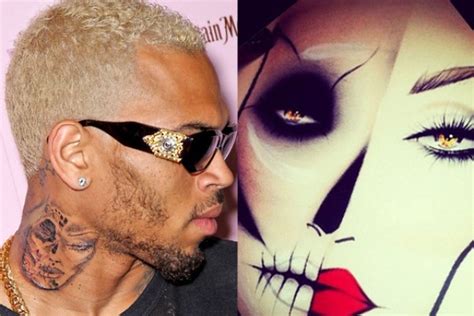 Celebvip Chris Brown Se Tatuó Cara De Rihanna Golpeada