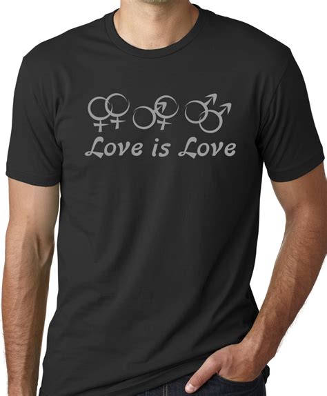 Love Is Love Pro Gay Marriage T Shirt Equal Rights Support Gay Pride Ebay