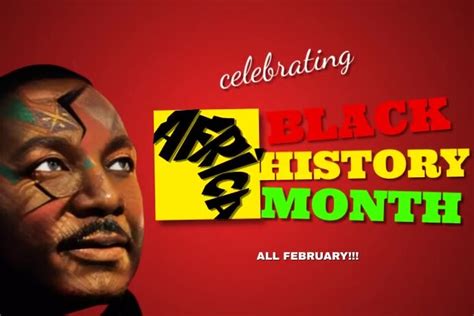 Celebrating Black History Month Design Template Postermywall