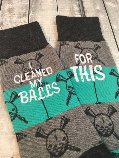 Golf Socks Mens Socks Golfer Gift Golf Gift Funny Etsy