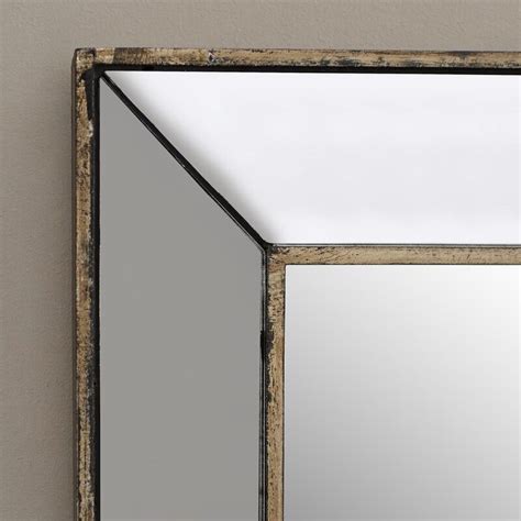 Lark Manor Traditional Square Glass Wall Mirror And Reviews Wayfair