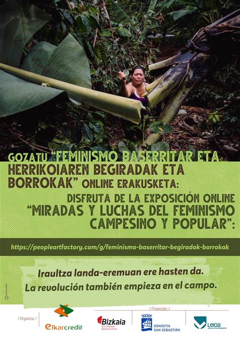 Exposición Online Miradas Y Luchas Del Feminismo Campesino Y Popular