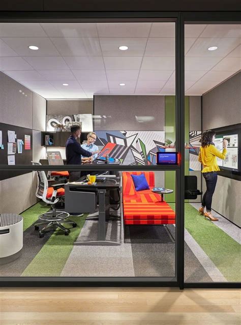 Microsoft And Steelcase Partnership Office Design Inspiration
