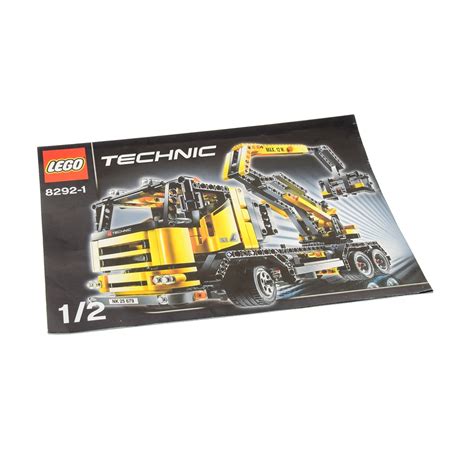 Keine ovp, keine bauanleitung dabei. 1x Lego Technic Bauanleitung A4 Heft 1 für Set Truck mit ...