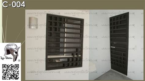 Encuentra los diseños minimalistas de herrería para la seguridad de tu hogar. Regio Protectores Protectores para ventanas, Puertas ...