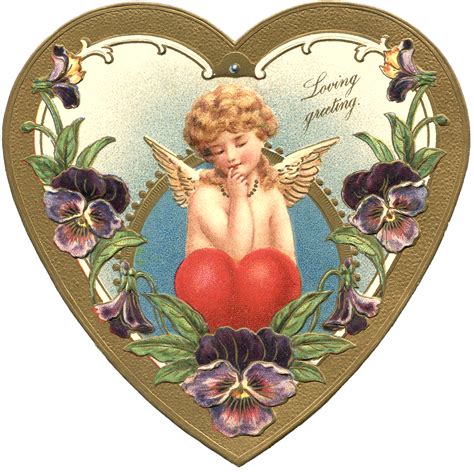 10 Cherubs And Hearts Images The Graphics Fairy