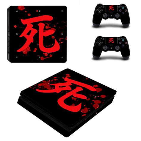 Sekiro Shadows Die Twice Full Cover Faceplates Ps4 Slim Skin Sticker