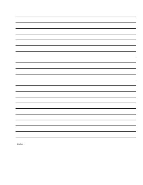 Printable Lined Paper Templates Templatelab