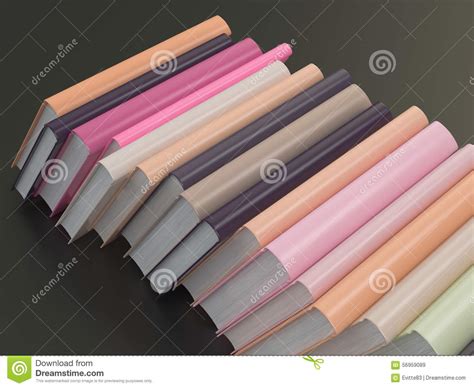 Download Empty Color Book Mockup Template On Black Background Stock Image - Image of library, diary: 56959089