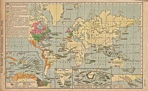 1up Travel Historical Maps Of The Worldthe Spread Of Colonization