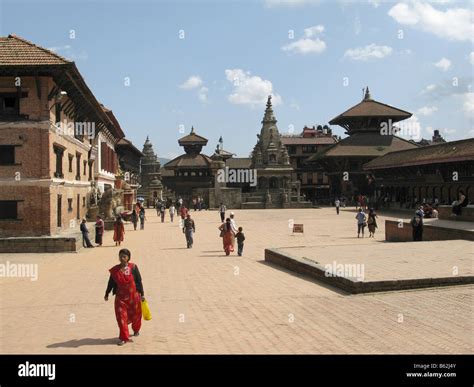 Durbar Square Bhaktapur Aka Bhadgaon Or Khwopa Kathmandu Valley