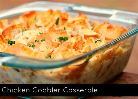 Chicken Cobbler Casserole Aunt Bee S Recipes