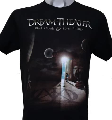 Dream Theater T Shirt Black Clouds And Silver Linings Size L Roxxbkk
