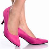 Pink Low Heels Images