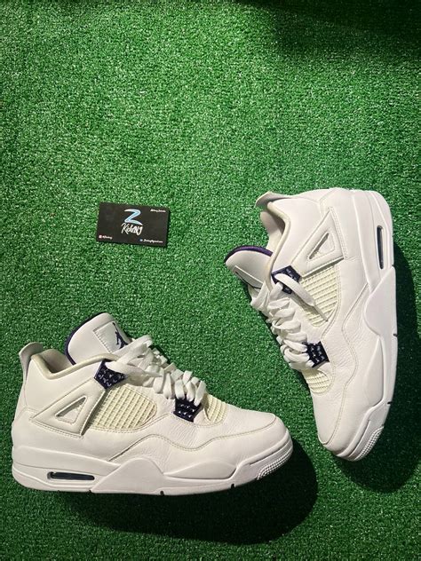 Nike Air Jordan 4 Retro Court Purple Grailed