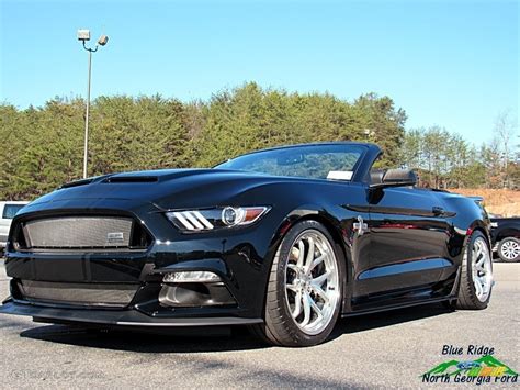 2017 Shadow Black Ford Mustang Shelby Super Snake Convertible