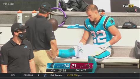 Panthers Christian Mccaffrey Out Multiple Weeks For Ankle Sprain