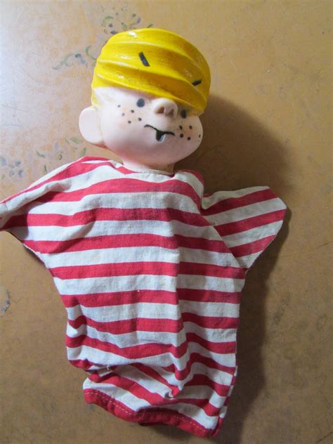 Vintage Dennis The Menace Hand Puppet Free Usa Shipping Etsy