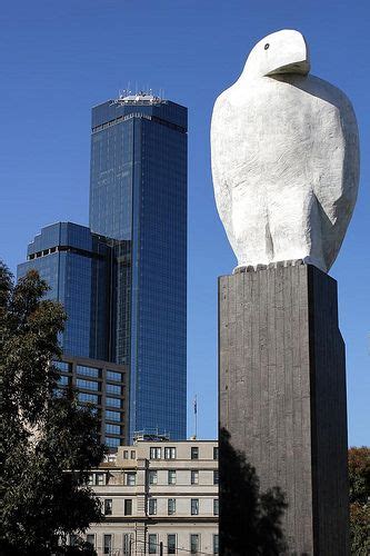 Melbourne Vic Bunjil Is A Well Known 25 Metre Eagle Sculpture In