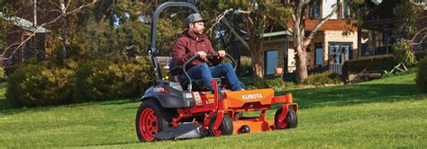 Z400 Series Zero Turn Mowers Kubota New Zealand