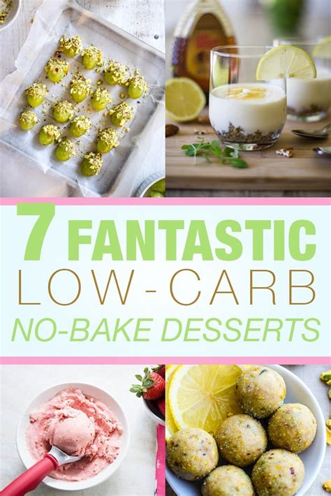 And instead of wheat or other other flours which are high in carbohydrates, all recipes at sugar free londoner are grain and gluten free. 7 Fantastic Low-Carb No-Bake Desserts | Living Chirpy