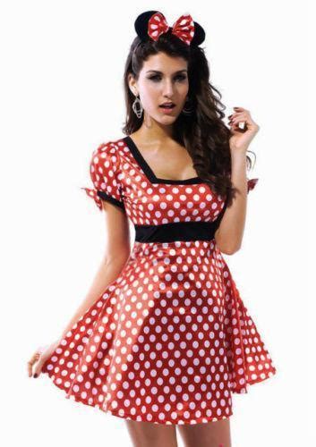 Red Minnie Mouse Costume Ebay