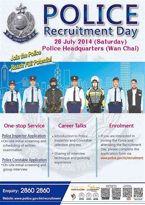 Police Recruitment Day Poster