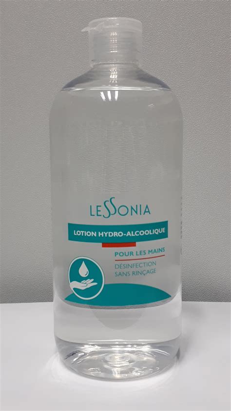 Lessonia - Liquide hydro-alcoolique - Flacon de 500 ml Pas Cher ...