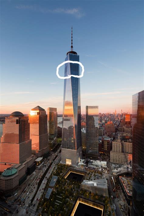 What Are These Black Vertical Lines On The One World Trade Center