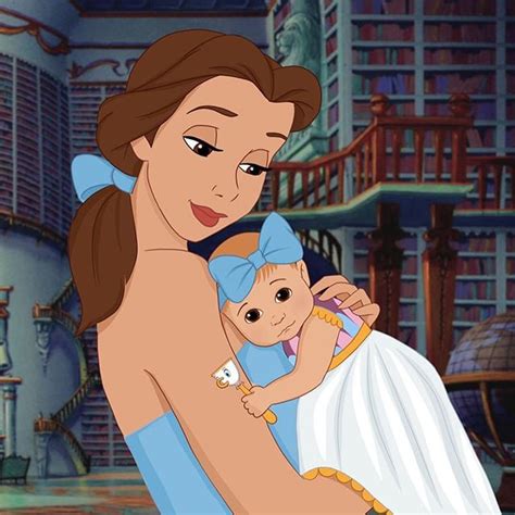 Belle As A Mom Best Disney Princess Fan Art Popsugar Love And Sex Photo 9