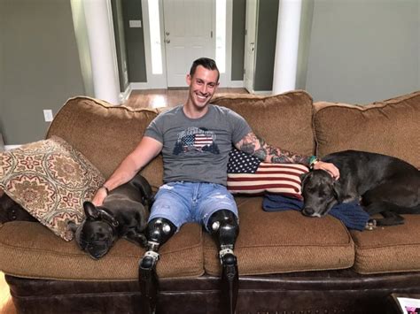 Combat Wounded Usmc Vet Joey Jones Va Should End Shameful Dog Tests