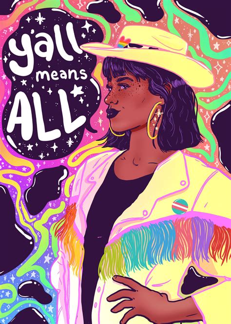 Liberaljane Yeehaw Y’all Means All Art By Liberal Jane Tumblr Pics