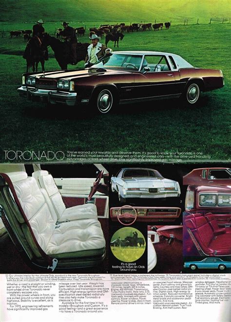 Oldsmobile Brochure W Color Chart Toronado Cutlass Supreme S My Xxx Hot Girl