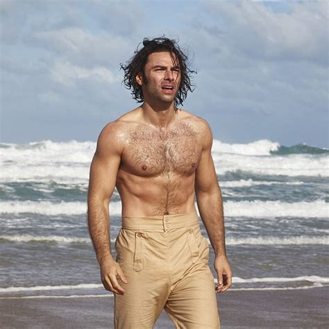 PIC Aidan Turner Goes Shirtless Again For The Fourth Season Of Poldark