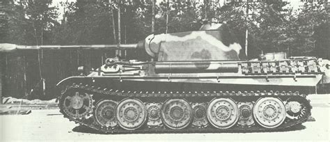 Panther Ausf G With The Reinforced Chin Mantlet And Steel Tyred