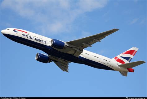 G Ymmr British Airways Boeing 777 236er Photo By Akbarali Mastan Id