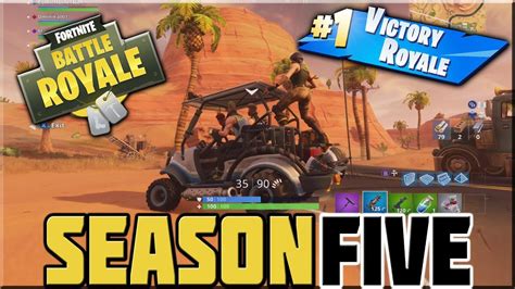 There are so far 40 new npcs at various locations around the island for players to find. FORTNITE SEASON 5 VICTORY ROYALE! - NEW MAP, ATK VEHICLE ...