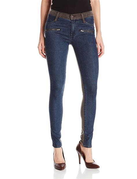 James Jeans Women S Twiggy Double Sided Front Zip Skinny Jean