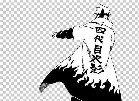 An Anime Character In Black And White With The Words Written On His Back Side