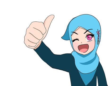 25  Animasi Muslimah